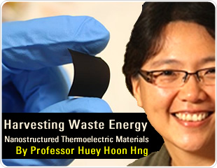 Harvesting Waste Energy - Nanostructured Thermoelectric Materials