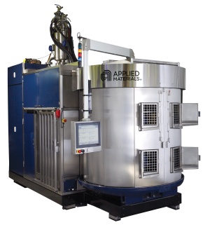 The new Applied HCT MaxEdge wire saw can help customers reduce the cost of manufacturing photovoltaic cells by enabling larger loads and using thinner wires at higher cutting speeds. (Photo: Business Wire)