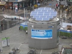Electric vehicle recharging station (Photo: Business Wire)