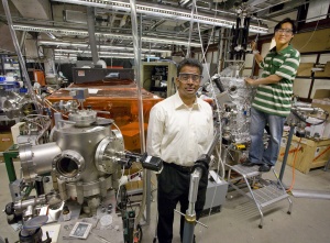 Ramamoorthy Ramesh and Chan-Ho Yang of Berkeley Lab�s Materials Sciences Division successfully demonstrated that electric fields can be used as ON/OFF switches in doped multiferroic films, a development that holds promise for future magnetic data storage and spintronic devices.