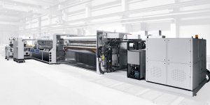 The new Topmet 4450 system deposits ultra-thin aluminum films on 4.5m wide rolls of flexible packaging materials at a remarkable 20m per second to provide a barrier against oxygen, moisture and UV radiation. (Photo: Business Wire)