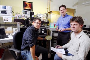 Stan Phillips and Kurt Moen (l-r), Ph.D. students in Georgia Tech