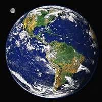 Earth image by NASA