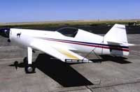 AeroGraphics decorated Giles G-200 similar to the carbon nanotube aeroplane