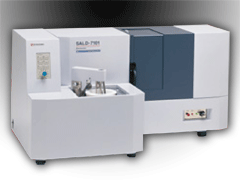 Pulver und Particle Size Analyzer - SALD-7101 von Shimadzu