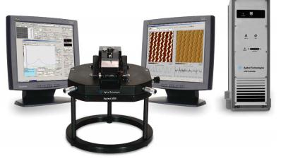 5100 Agilent からの原子 (AFM)力の顕微鏡