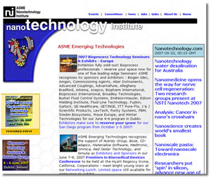 The ASME Nanotechnology Institute