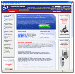 Capovani Brothers - Used Semiconductor Processing