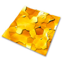 AZoNano - The A to Z of Nanotechnology - Anodized Titanium. 80x80µm image, z-range: 2µm