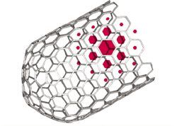 AZoNano - La A a Z de la NanotecnologÃa - Carbón Naotube con el logotipo de la Compañía de FEI.