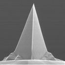 AZoM - Metals, Ceramics, Polymer and Composites - Image of a nanosensor probe tip.