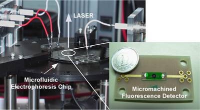 AZoNano - The A to Z of Nanotechnology - A portable high-speed DNA analysis device incorporating a micro fluorescence detector.