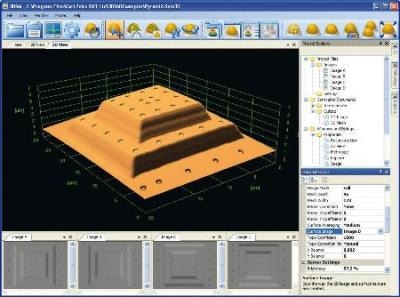View of 3DSM after loading a project.