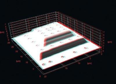 Anaglyph view.