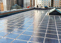 Building Integrated Photovoltaics (BIPV) are already very popular. Nanotechnology research aims to reduce the financial outlay and the impact of solar cells.