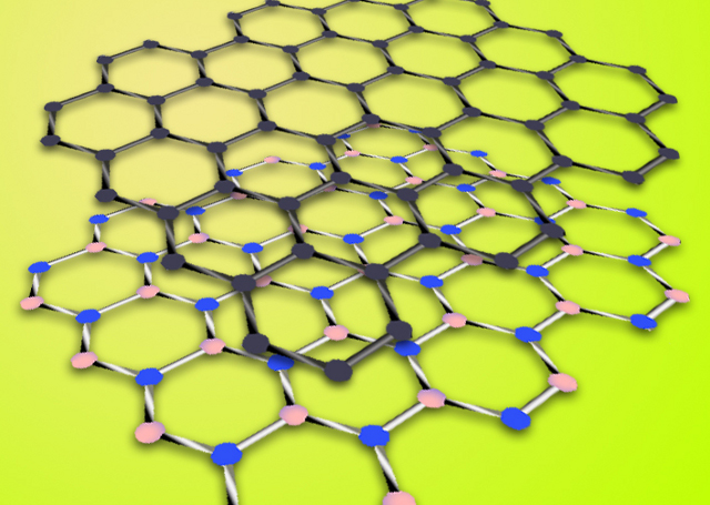 Hexagonal boron nitride has a similar structure to graphene - this makes it ideal for use as a substrate to preserve graphene