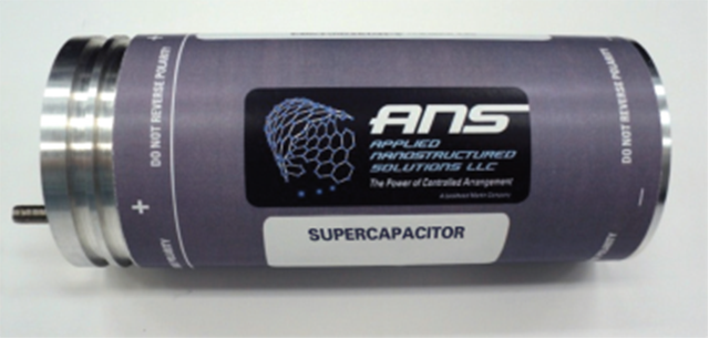 Supercap is a prototype supercapacitor.