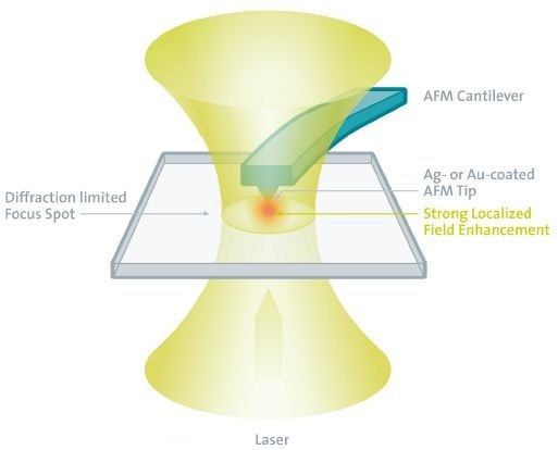Working principle of TERS.
