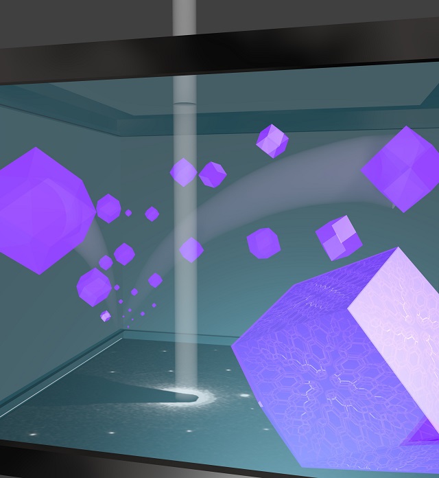The UC San Diego chemists observed the growth of complex organic-inorganic hybrid materials in real time, providing an unprecedented understanding of their formation.