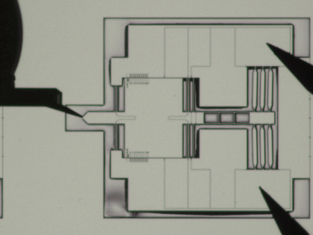 Electro-mechanical testing and calibration of a linear thermal MEMS actuator