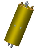 Sample holder with optical ports