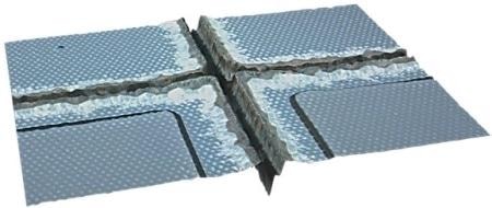 Gallium nitride on sapphire wafer