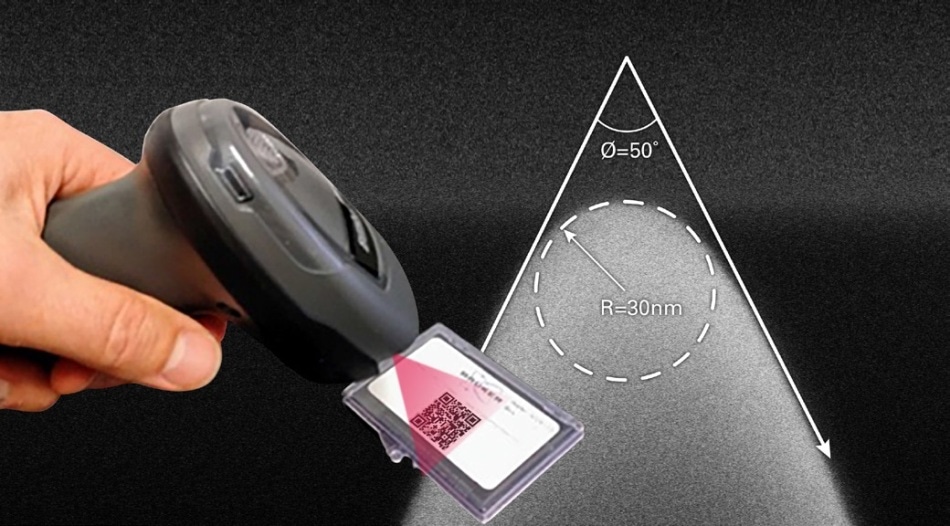 New, pre-calibrated probes with a controlled tip geometry are now available from Bruker. Calibrated parameters of the cantilever such as tip radius, spring constant, resonance frequency, and quality factor are conveniently stored in a QR code.