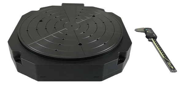 A-637 Low profile air bearing rotary stage driven by torque motor