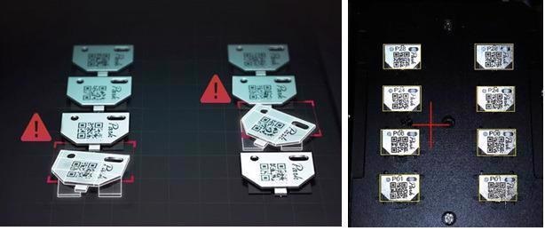 Automatic detection of probe loading position where smart vision recognition with a machine learning algorithm locates the position of a loaded probe.