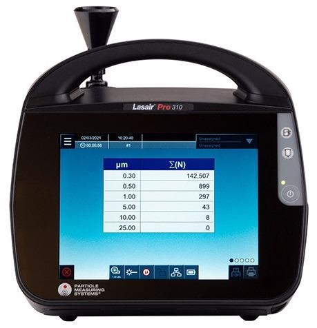 Lasair® Pro aerosol particle counter - a modern particle monitoring tool.