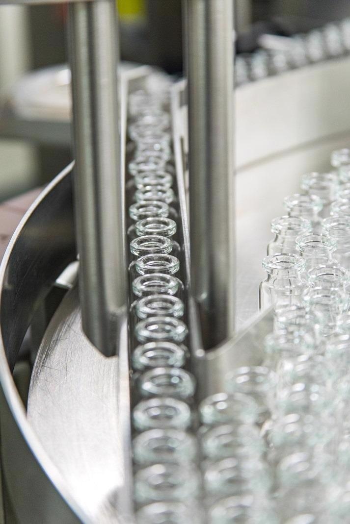 Critical point in cleanroom environment.