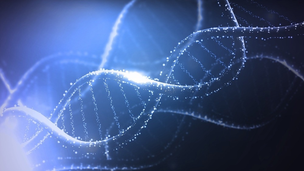 Abstract plexus DNA oragnic background