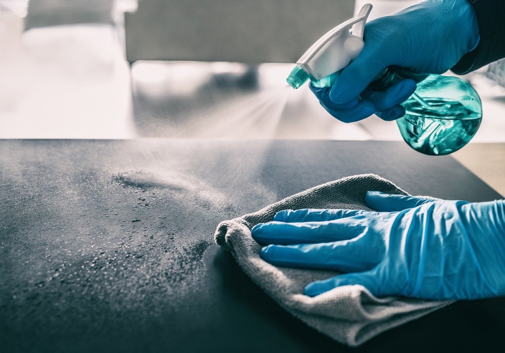 Surface sanitizing against COVID-19 outbreak.
