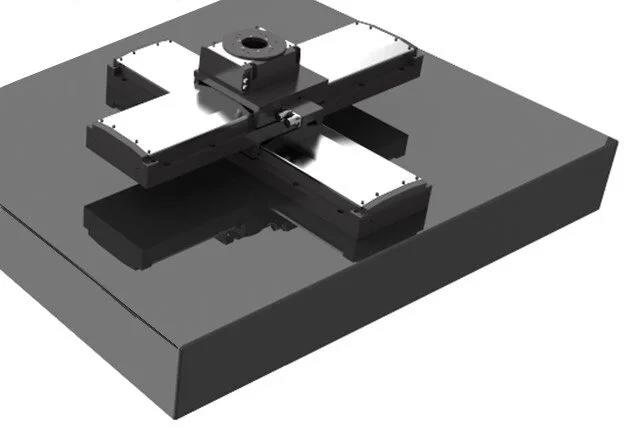 High-load, high speed direct drive 3-axis XY-Theta automation stage assembly