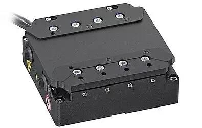 The V-308 nanopositioning stage uses a voice-coil linear motor and sub-nm resolution linear encoder for precise, closed-loop motion control