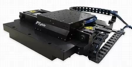 Air bearing XY tables, such as the A-311 compact stage, provide extremely constant motion, straightness and flatness – ideal prerequisites for two photon polymerization