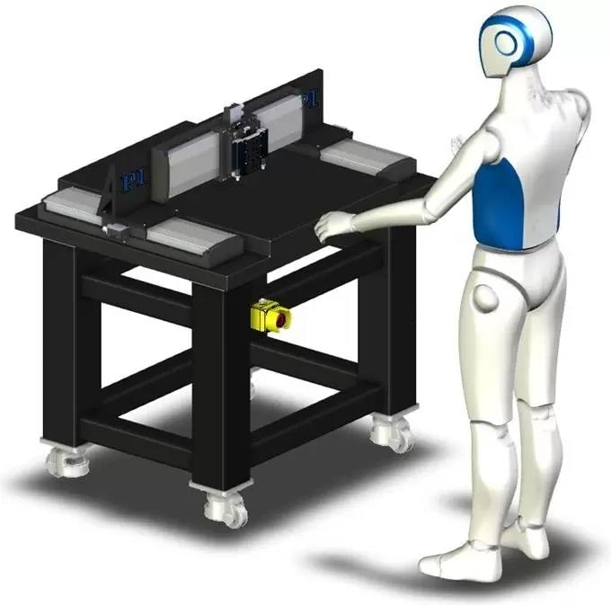 Low profile XY+ gantry configuration based on three V-817 stages