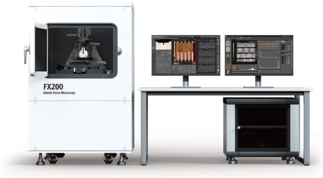 The full shot of FX200. The AFM system is located in an acoustic enclosure to minimize various noises