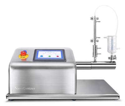 NanoGenizer Single Pump Stainless Steel Model