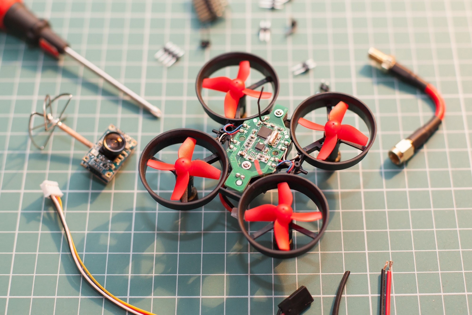 micro drone assembly parts