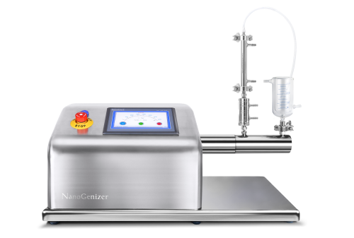 NanoGenizer Single Pump Stainless Steel Model.