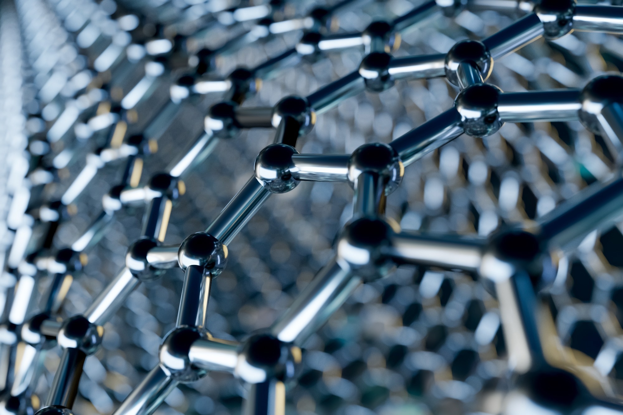 A representation of a graphene molecule