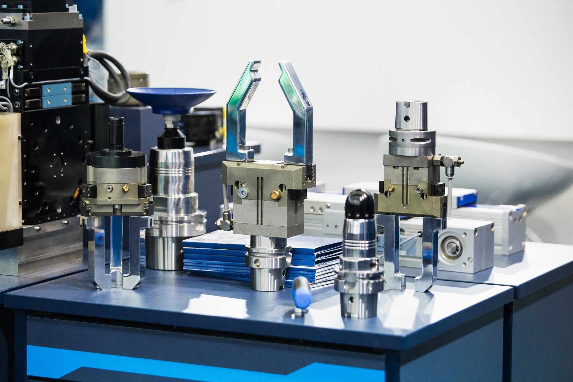 Tools for a robotic arm for manufacturing.