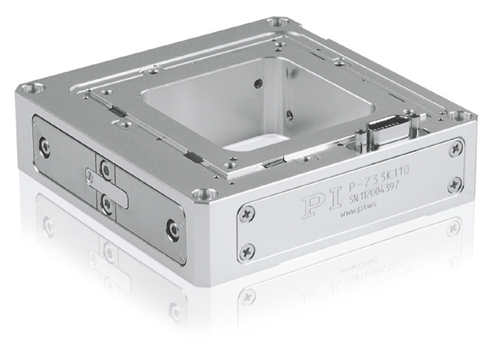 A flexure-guided, UHV-compatible XYZ piezo nanopositioning stage