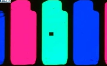 Analysing LCD Display Colour Masks Using Transmission Microspectroscopy