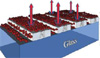 Quantum Dots Embedded in a Sub-Wavelength Nanoslit Array for Controlling Photon Emissions