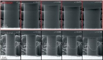 Studying Time Dependent Plasticity Using Micropillar Rate Jump Tests