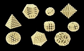 Does the Structure of Gold Nanoparticles Change with Different Dopants?