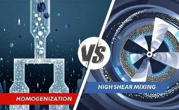 Understanding the Differences Between High-Shear Mixing and High-Pressure Homogenization