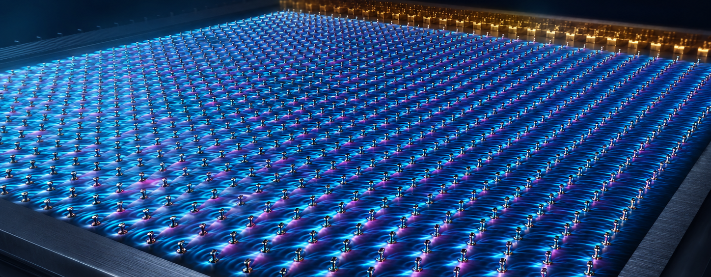 Ultra-Large Spin Hall Oscillator Lattices Achieve Nanosecond Synchronization